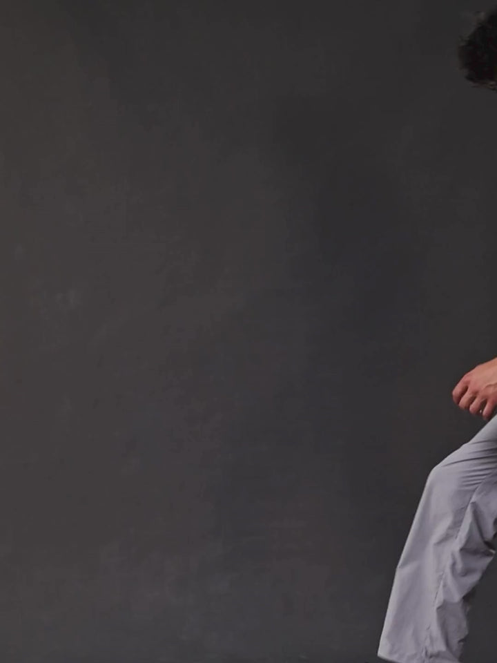 Parachute Pants For Men - Ash Grey