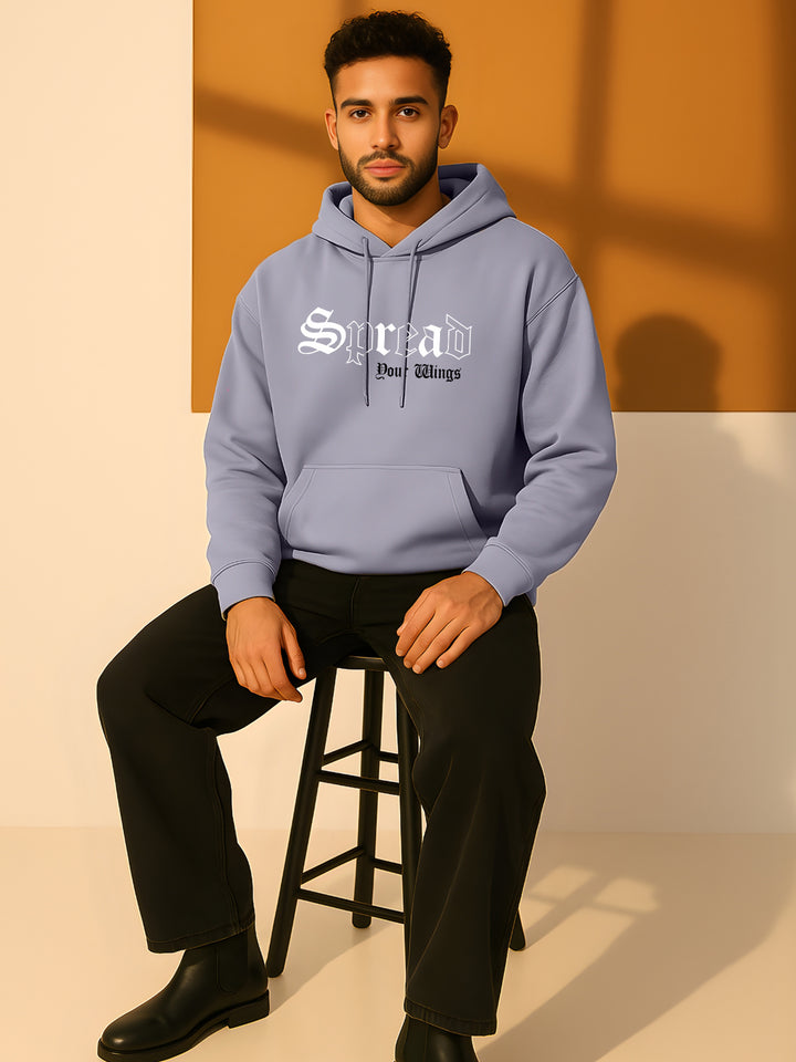 Spread Men Drop Shoulder Premium Terry Hoodie