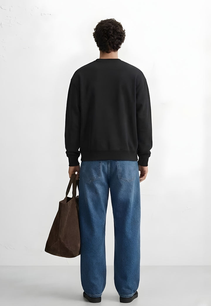 Utero Nirvana Men Drop Shoulder Premium Terry Sweatshirt